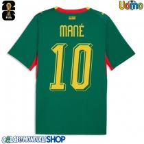 Maglie da calcio Senegal Sadio Mane #10 Seconda Maglia Mondiali 2026  Manica Corta